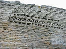 Каменный орнамент на башне Вышка