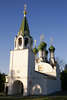 Вид с запада на колокольню Церкви Успения Пресвятой Богородицы на Ильинской горе