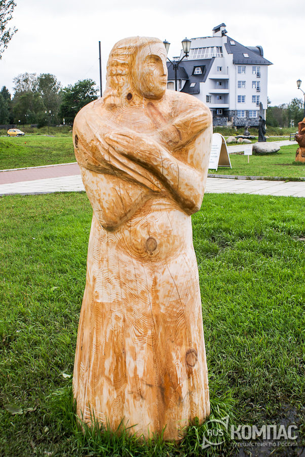 Скульптура "Невеста Похъелы", Виктор Грибов