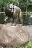 Скульптура карельский медведь