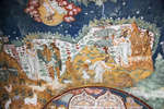 Фрагмент фрески «Прародители в раю» на сводах обходной галереи Воскресенского собора