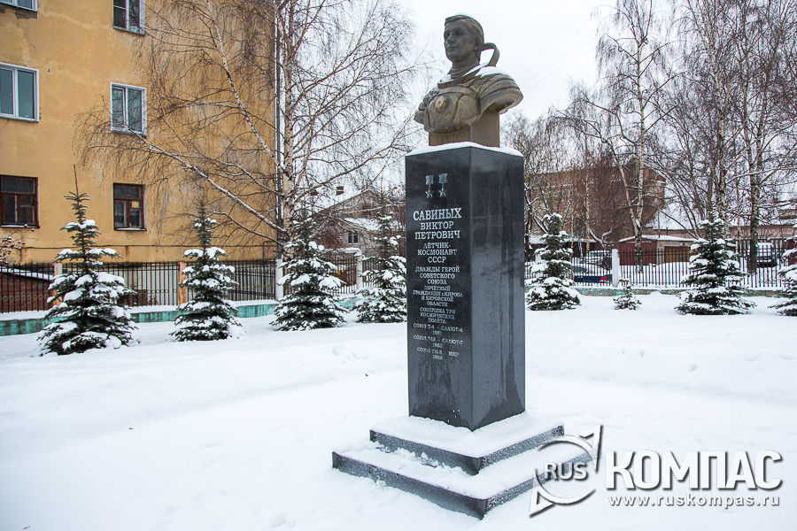Памятник космонавту В.П. Савиных