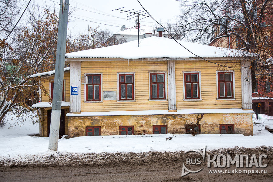 Дом на Казанской, 65, где жил академик Бехтерев