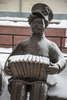 Мужик с гармонью, памятник Дымковской игрушке