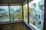 Витрины музея с керамикой, найденной на территории Херсонеса