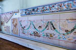 Реконструированные фрагменты росписи в домах Херсонеса