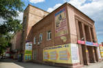 Здание в стиле конструктивизм на улица Полиграфическая, относящееся к ткацкой фабрике