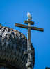 Деревянный крест Преображенской церкви