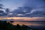 Закат на Онежском озере