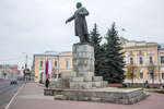 Памятник Ленину на площади Ленина