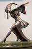 «Серебряная танцовщица», работа скульптора Гердаго