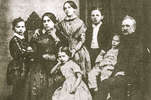 Семья Чайковских в 1848 году (крайний слева - Петр Ильич)
