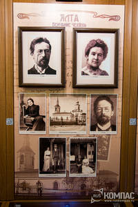 Фотографии Чехова и Ольги Книппер 