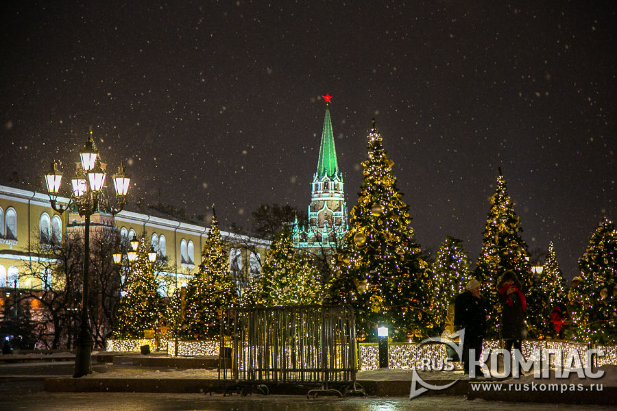 Новогодняя Манежная Площадь