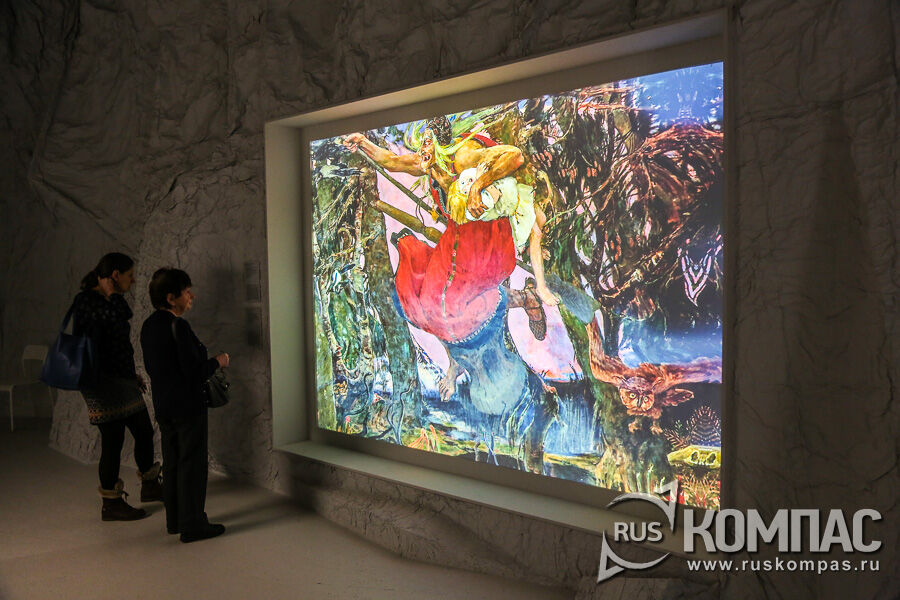 Интерактивная «Баба Яга» по картине Васнецова