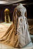 Платье придворное парадное траурное вдовствующей императрицы Марии Федоровны, в котором она была в день венчания Николая II и Александры Федоровны