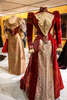 Наряд из двух разных лифов к одной юбке, принадлежащих императрице Марии Федоровны. Париж, модный дом Чарльза Ворта. 1892-1893 гг. 