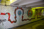 Мозаичные панно, украшающие подземный переход у Петровского спуска, 1975 год (Петровский проезд)