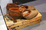 Туфли на ремешке с союзкой из плетёной кожи торговой марки Perlois (Франция), 1920-е годы