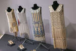 Вечерние платья из бархата, хлопка и атласа (Франция, США, 1920-1929 годы)