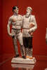 Скульптурная группа  «Рабочий и крестьянин» 1920-1930, модель В.П. Николаева