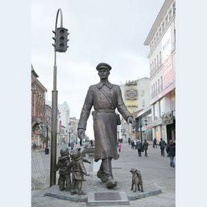 В Самаре появился памятник Дяде Стёпе – милиционеру