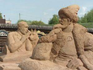 В Ростове Великом открылась выставка песчаных скульптур